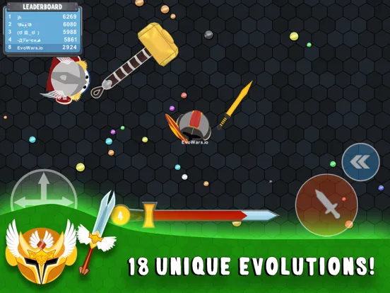 EvoWars.io iPad 应用截图