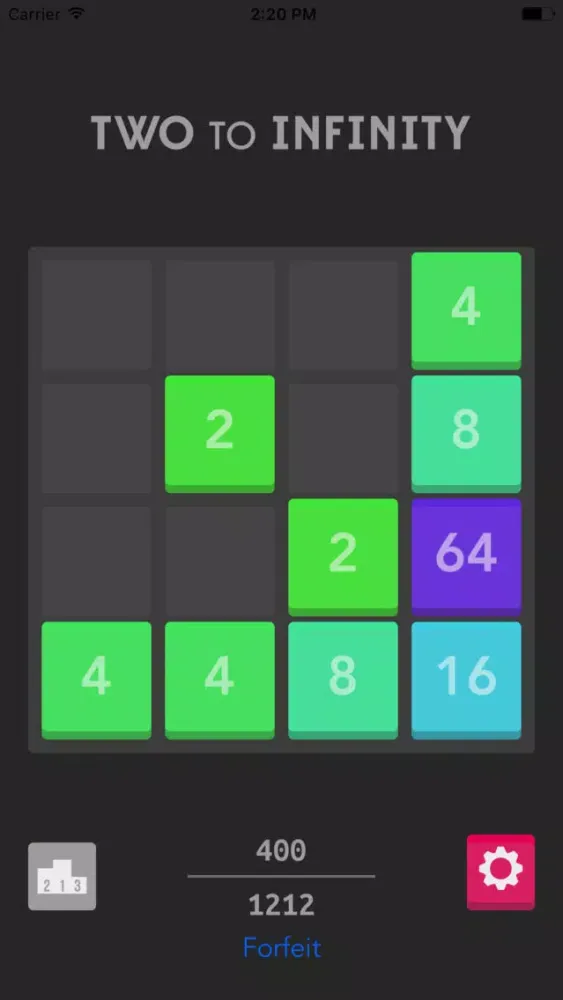 Two to Infinity: Beyond 2048 سکرین شاٹس
