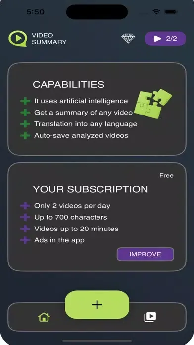 تصاویر Summarizer for YouTube AI