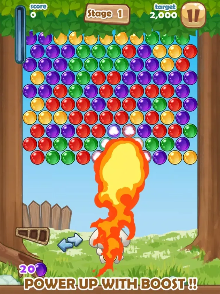 ภาพหน้าจอของ Bubble Puppy Shooter iPad 