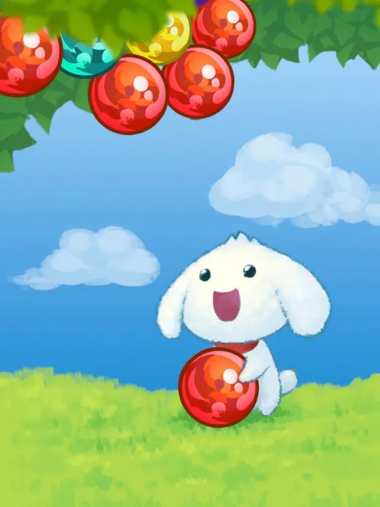 ภาพหน้าจอของ Bubble Puppy Shooter iPad 