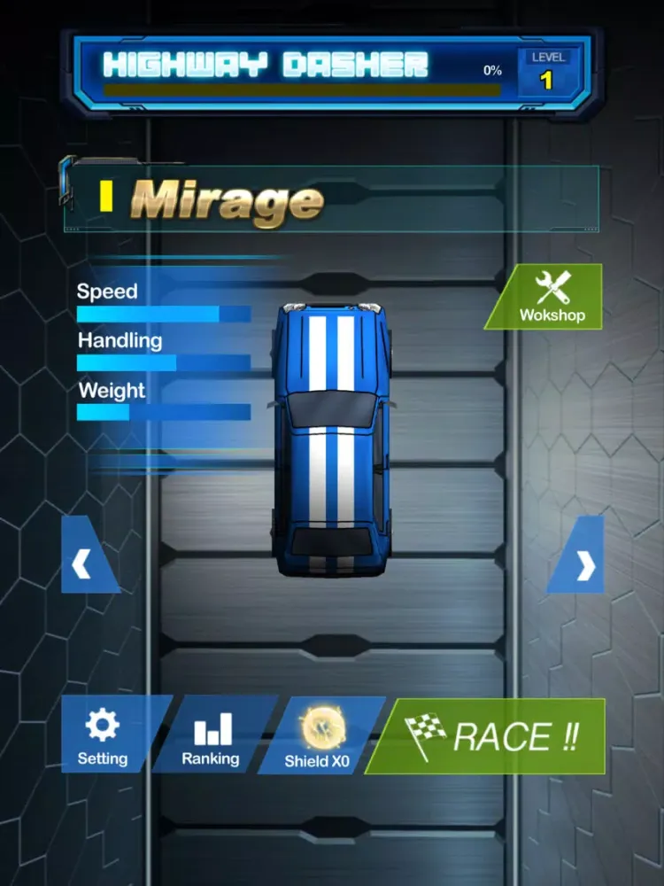 Highway Dash iPad  سکرین شاٹس
