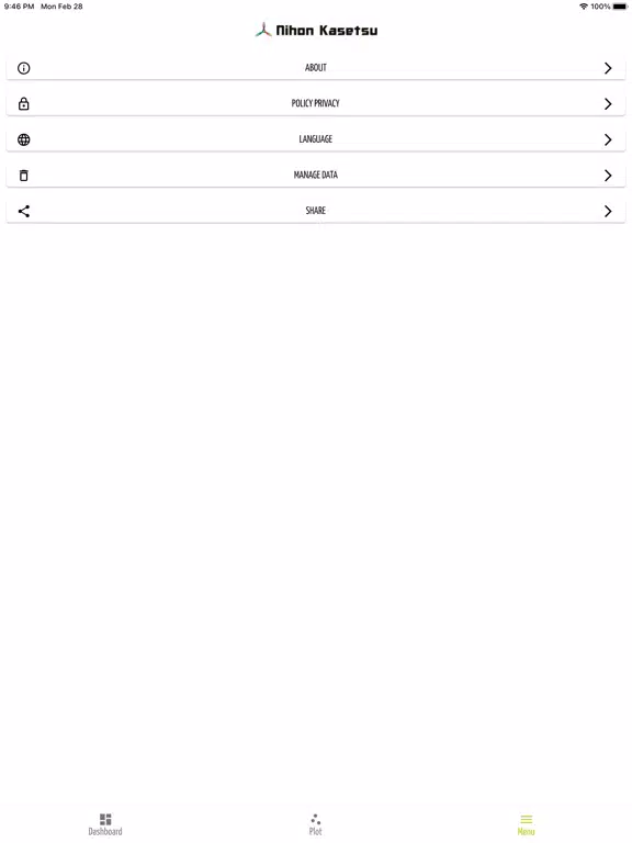 Visual App iPad  Screenshots