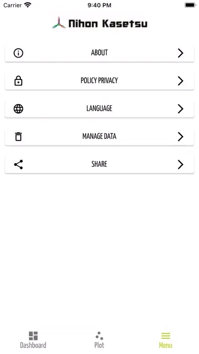 Screenshot di Visual App