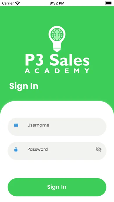 ภาพหน้าจอของ P3 Sales Academy