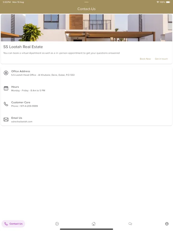SSLootah RE iPad 应用截图