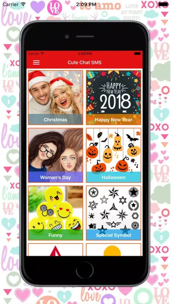 ภาพหน้าจอของ Cute Chat SMS