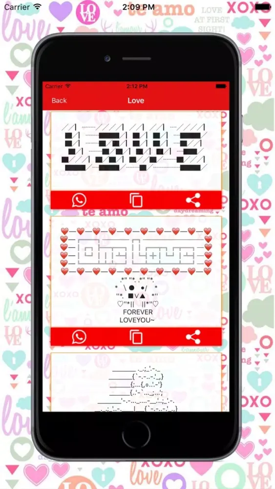 ภาพหน้าจอของ Cute Chat SMS