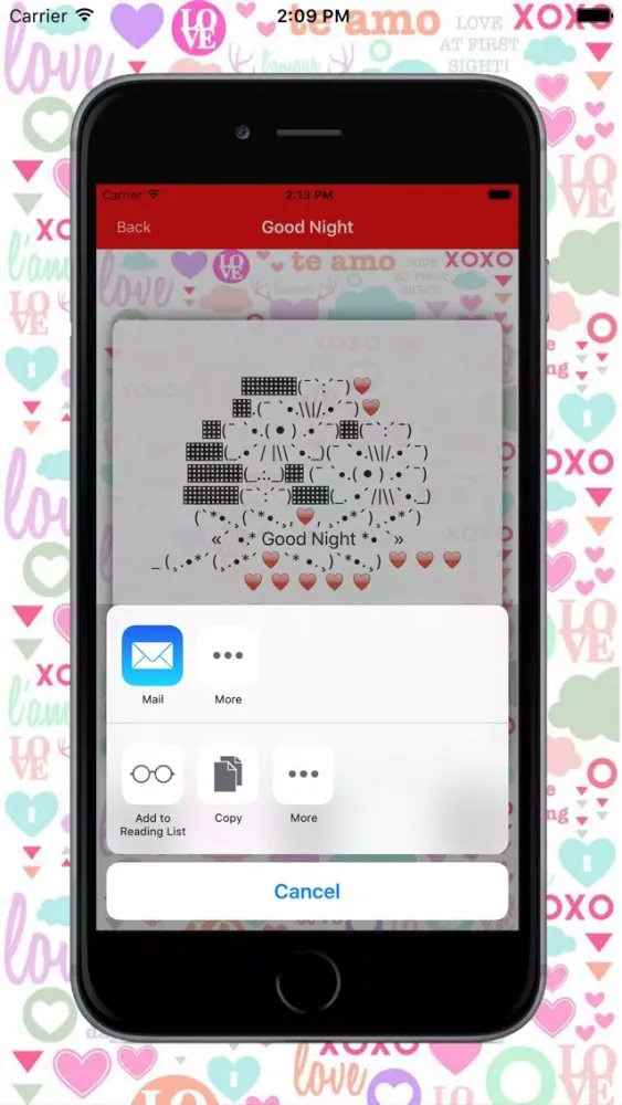 ภาพหน้าจอของ Cute Chat SMS