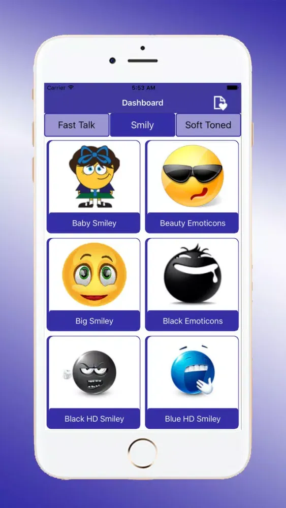Captures d'écran de Fast Talk Stickers
