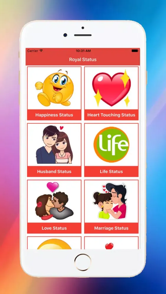 Royal Status Screenshots