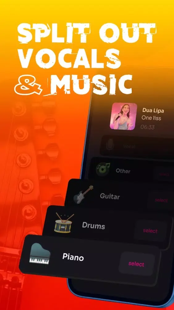 Zrzuty ekranu VOCAL EXTRACTOR, VIDEO SAVER