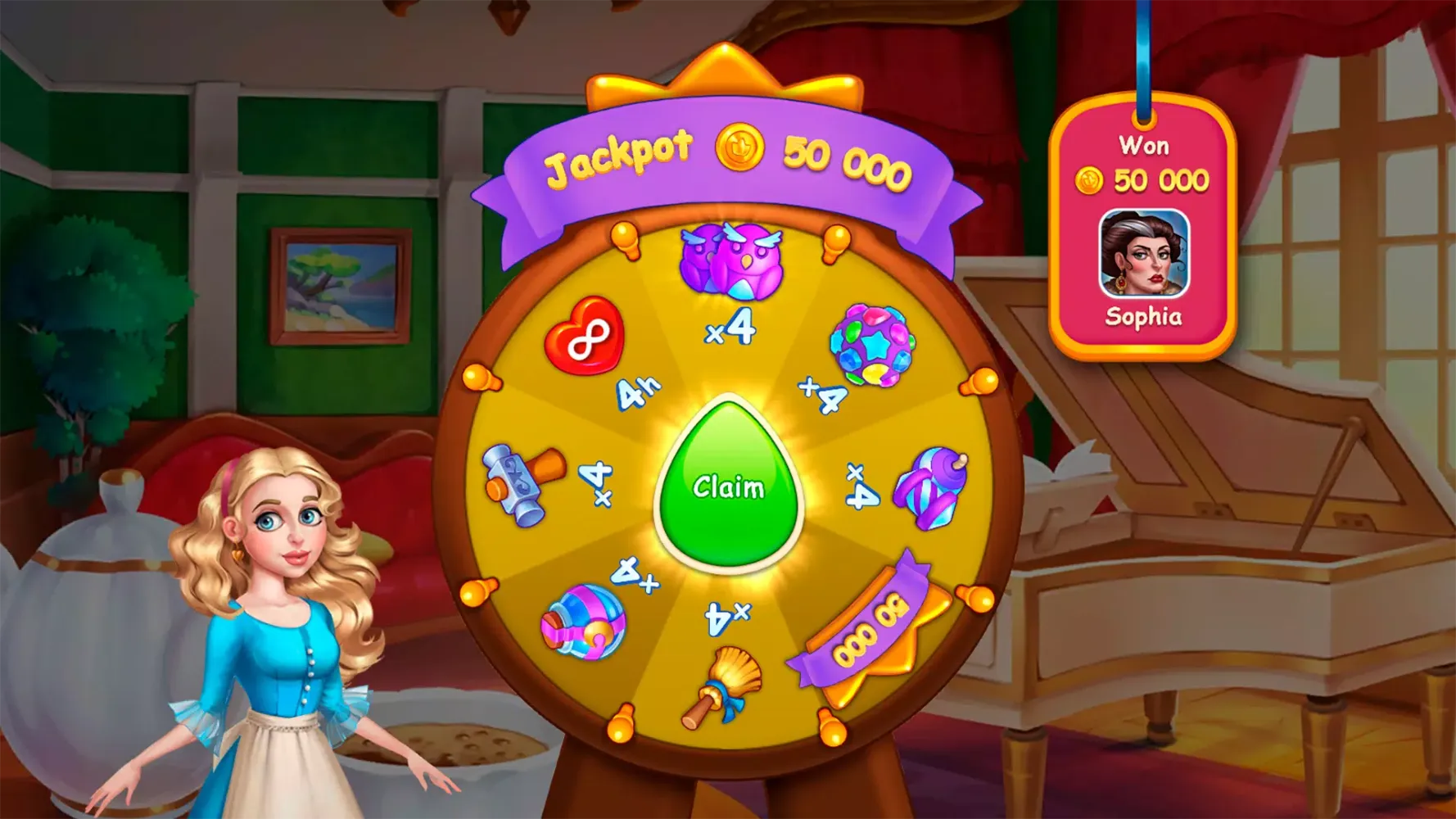 Cinderella: Magic Match 스크린샷