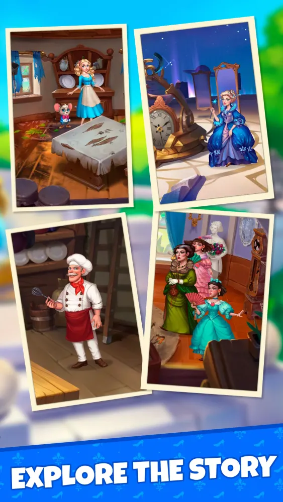 صور Cinderella Solitaire TriPeaks