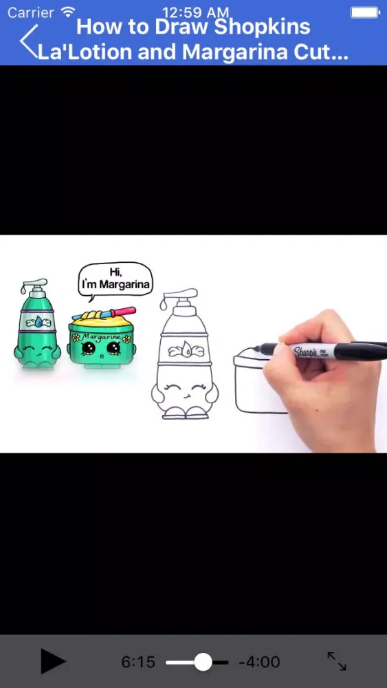 Draw Cute Foods Ekran Görüntüleri