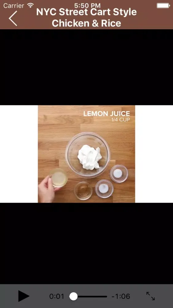 Tangkapan layar Cooking - Step by Step Video Lessons