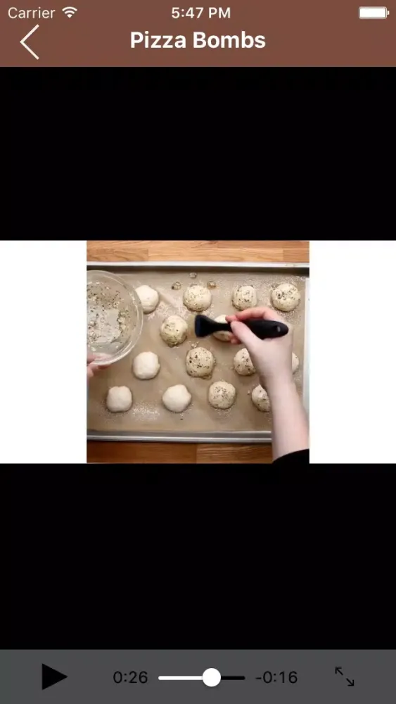Tangkapan layar Cooking - Step by Step Video Lessons