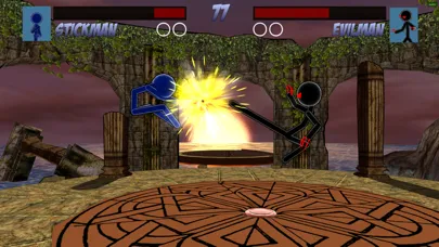 Capturas de tela do Stickman Street Fighter
