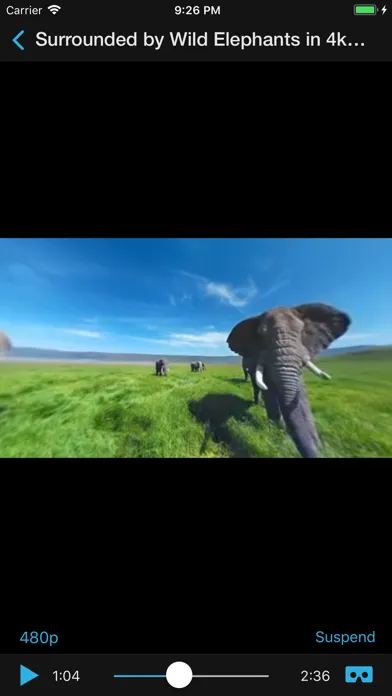 Ảnh chụp màn hình của VR Movies 3D - Virtual Reality