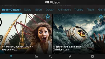 Ảnh chụp màn hình của VR Movies 3D - Virtual Reality