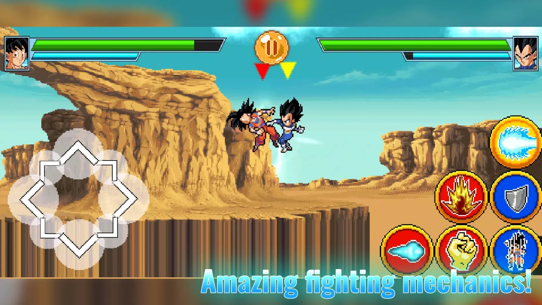Ảnh chụp màn hình của Legendary Warriors Tournament