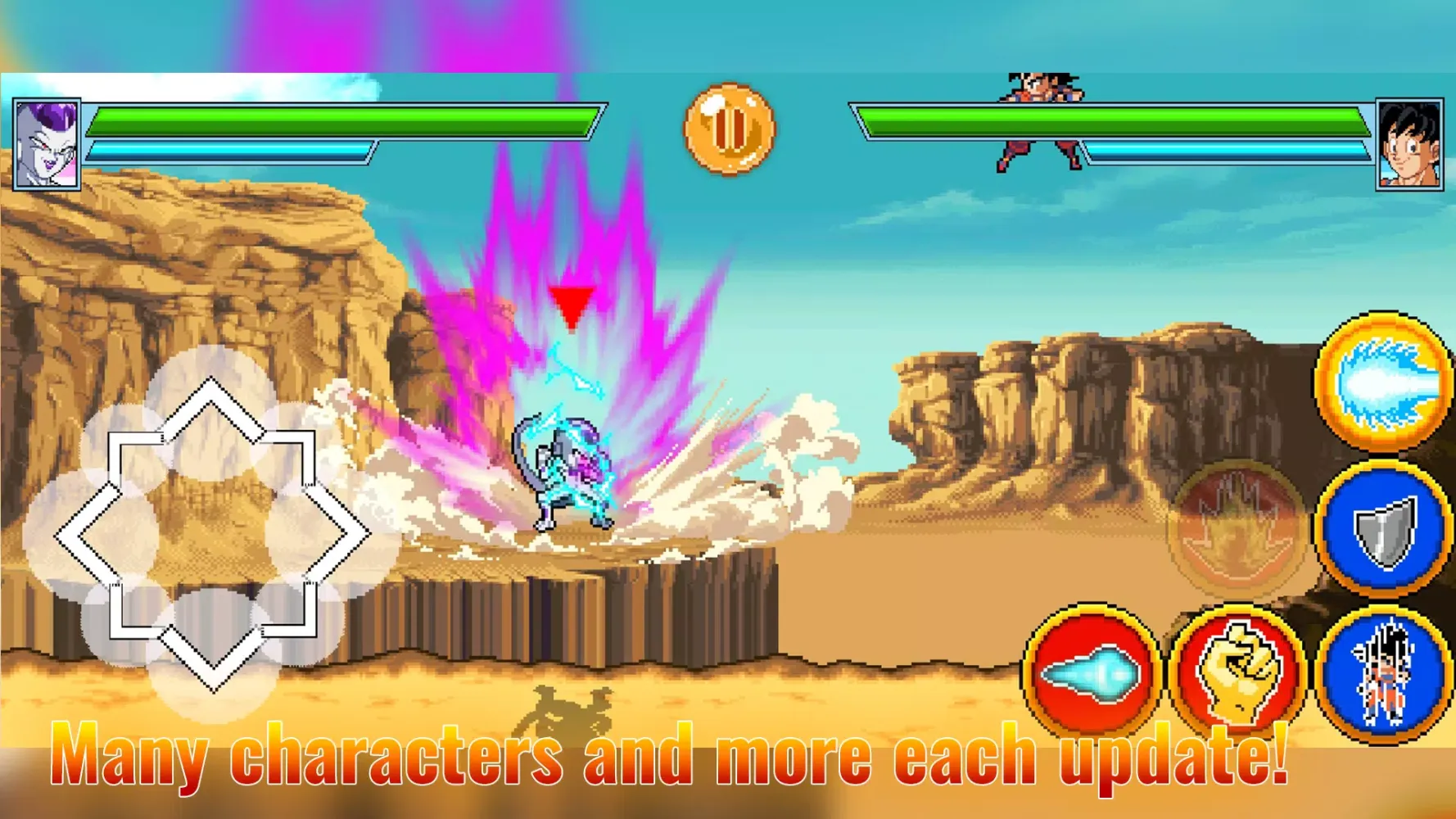 Ảnh chụp màn hình của Legendary Warriors Tournament