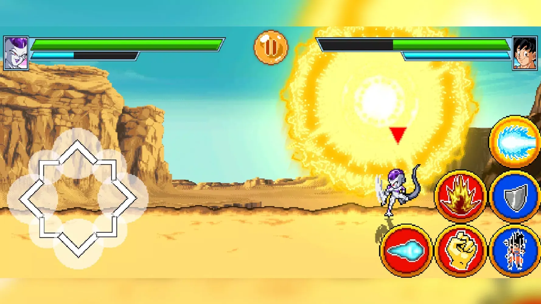 Ảnh chụp màn hình của Legendary Warriors Tournament
