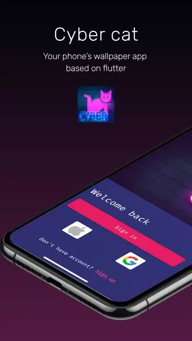 Captures d'écran de Cyber Cat Wallpapers HD