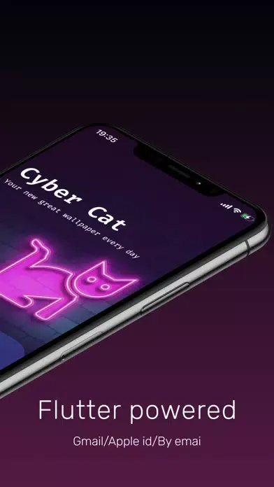 Captures d'écran de Cyber Cat Wallpapers HD