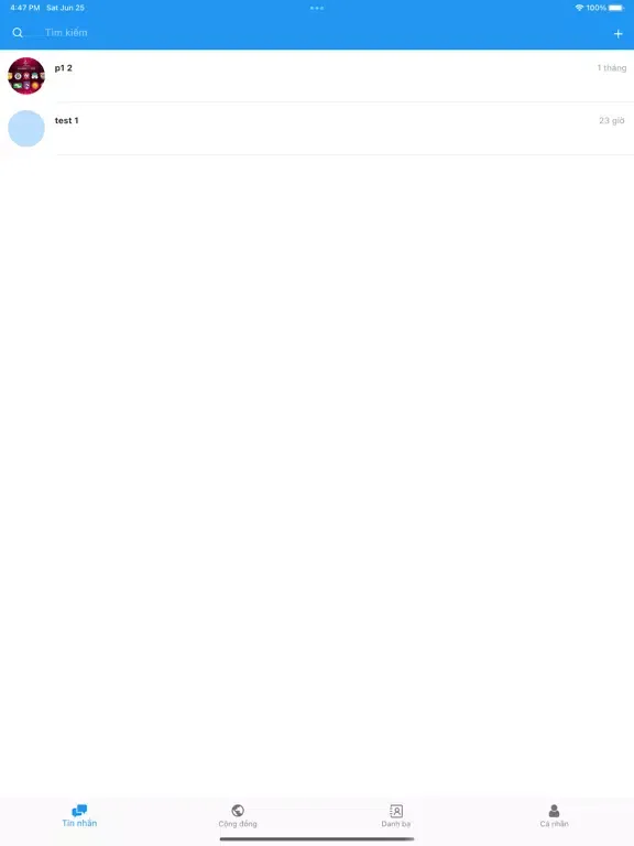 Ảnh chụp màn hình của Nice CA iPad 