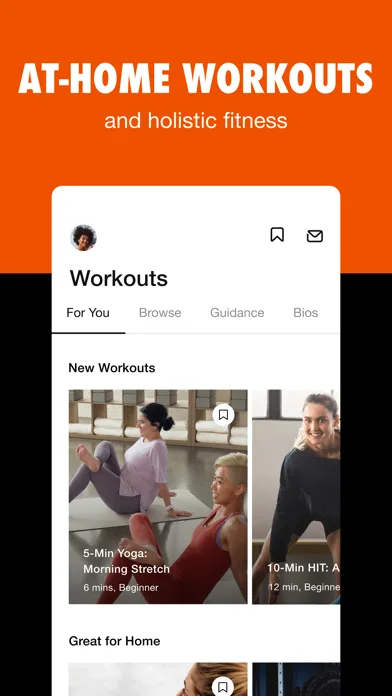 Zrzuty ekranu Nike Training Club: Wellness
