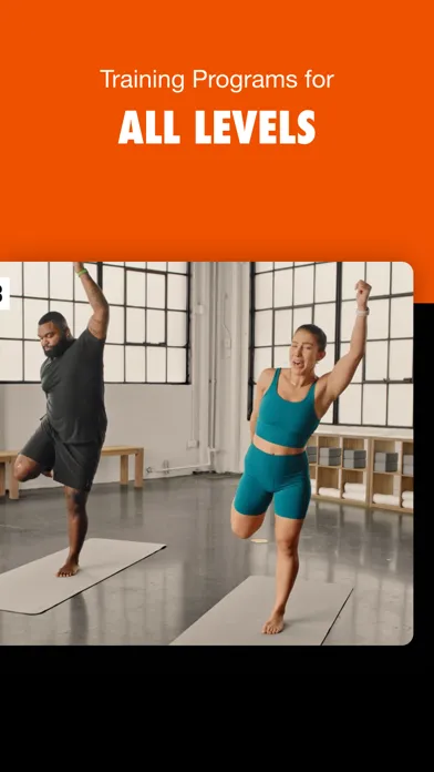 Zrzuty ekranu Nike Training Club: Wellness