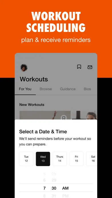 Zrzuty ekranu Nike Training Club: Wellness