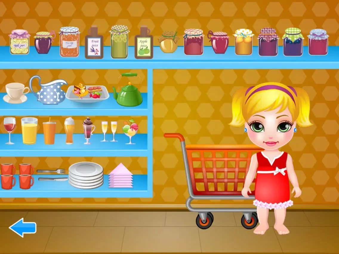 Capturas de pantalla de Celebrity Tea Party free kids games iPad 