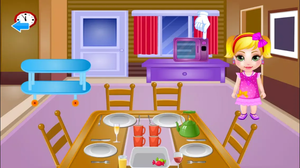 Capturas de pantalla de Celebrity Tea Party free kids games