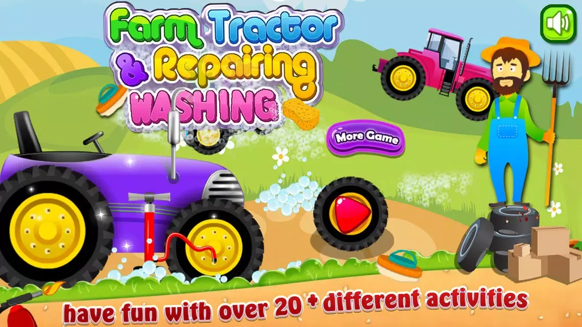 Captures d'écran de Farm Tractor Repairing and Washings