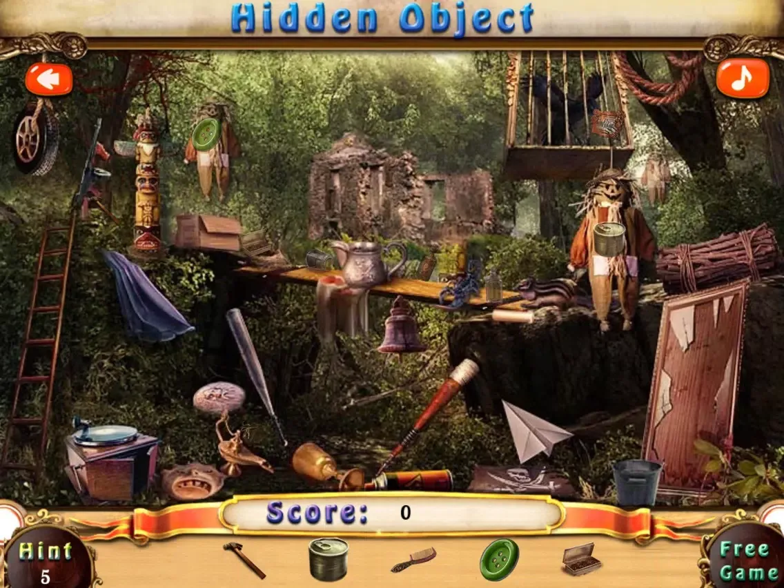 Forest Picnic With Friends Hidden Objects iPad  স্ক্রিনশট