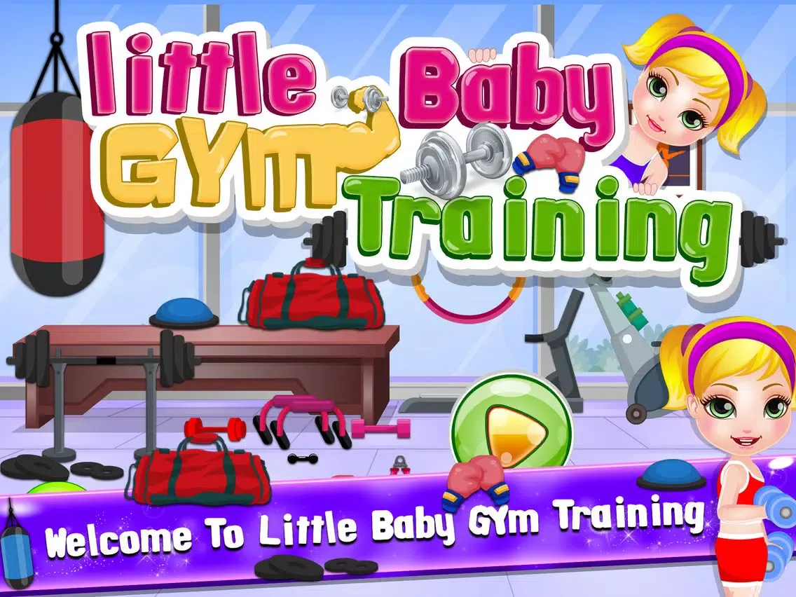 Capturas de tela do Little American Baby Care Gym Training iPad 