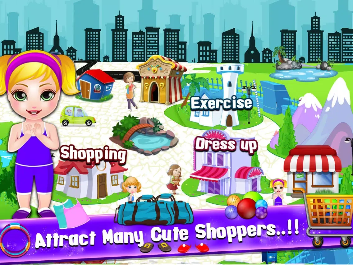 Capturas de tela do Little American Baby Care Gym Training iPad 