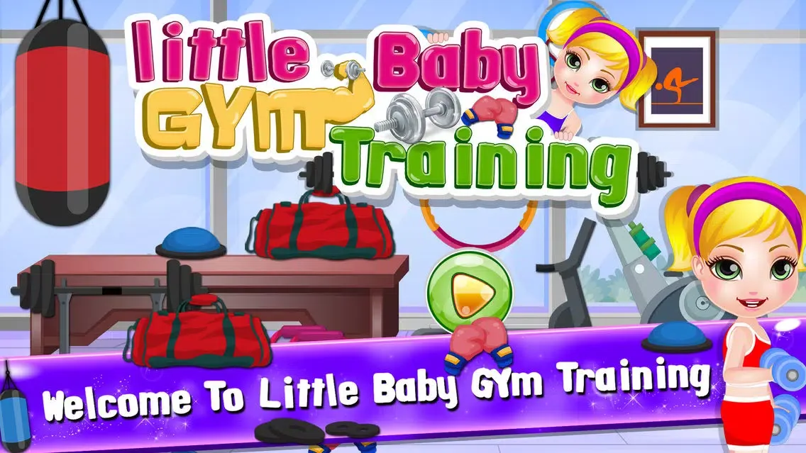 Capturas de tela do Little American Baby Care Gym Training