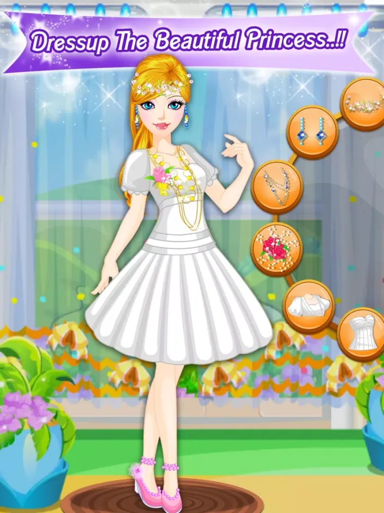 Marriage Party Design Dressup girls games iPad  স্ক্রিনশট