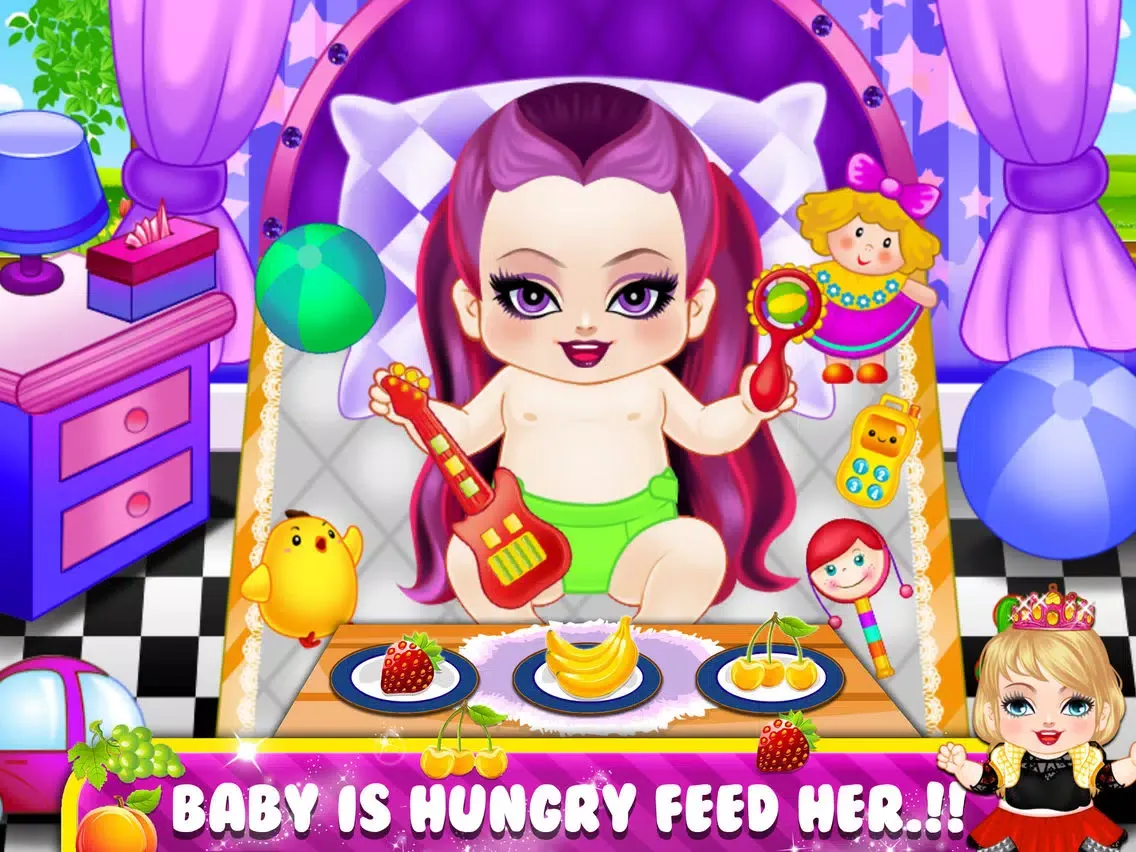 New Born baby girls care iPad Screenshots