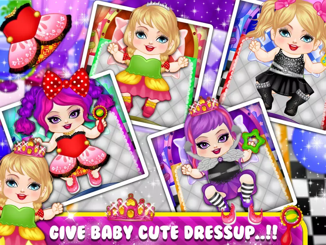 New Born baby girls care iPad Screenshots