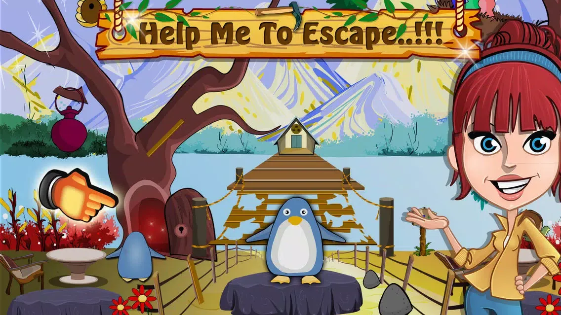 صور Penguin Escape Puzzle Game