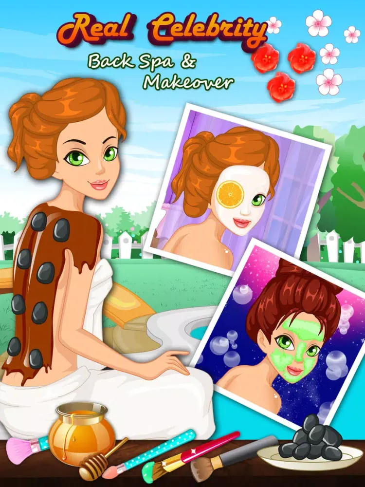 تصاویر Real Celebrity Back Spa & Makeover iPad 