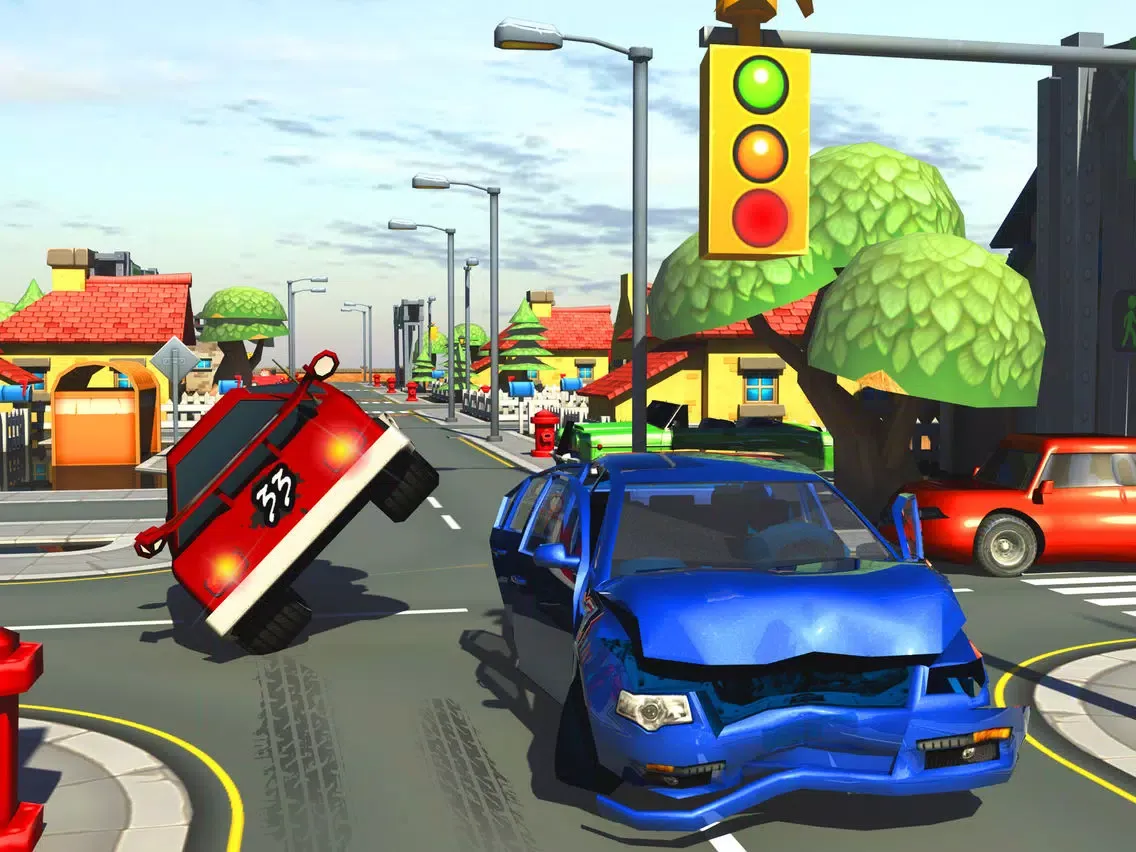 Screenshot di Toon City Cross Road iPad 