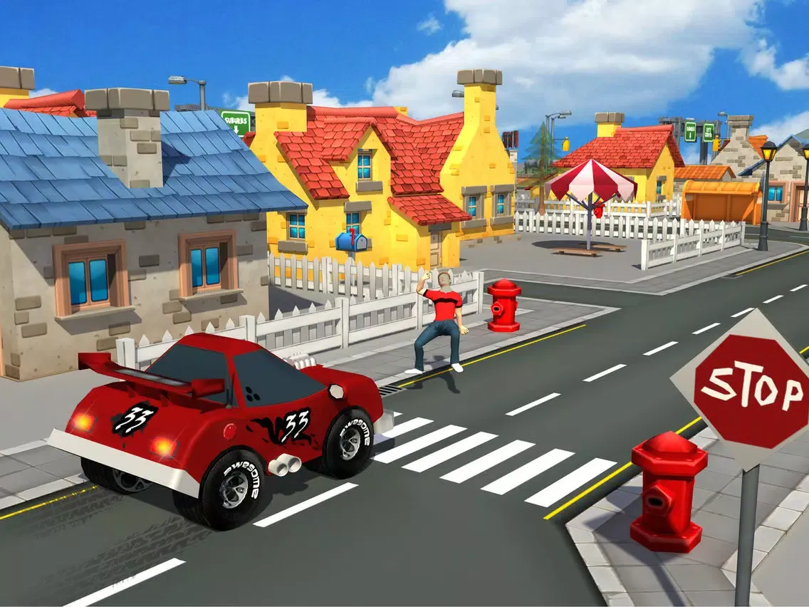 Screenshot di Toon City Cross Road iPad 