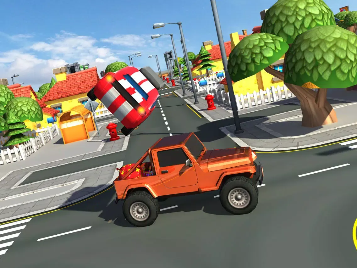 Screenshot di Toon City Cross Road iPad 