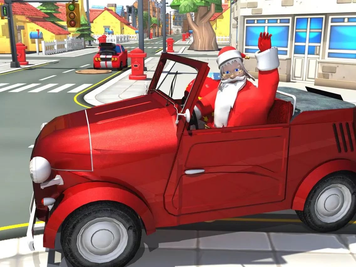 Screenshot di Toon City Cross Road iPad 