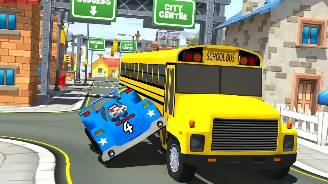 Screenshot di Toon City Cross Road